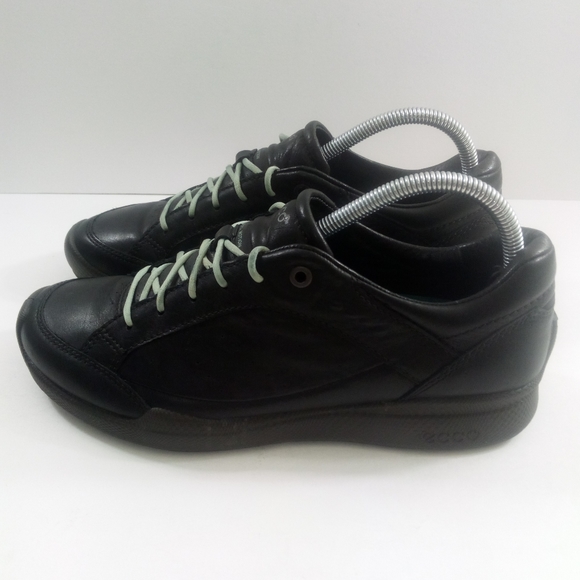 Ecco Biom Natural Motion Women 9 US 40 EU Yak Black Leather Cross Training Shoes - Picture 3 of 7